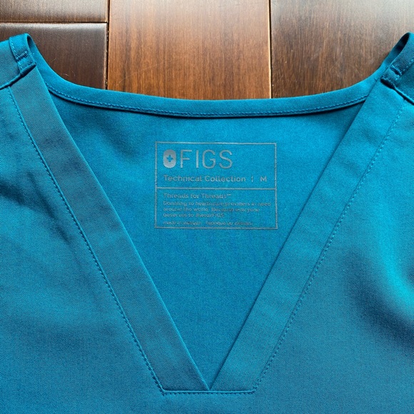 Figs - Scrub set Turquoise - Picture 4 of 6